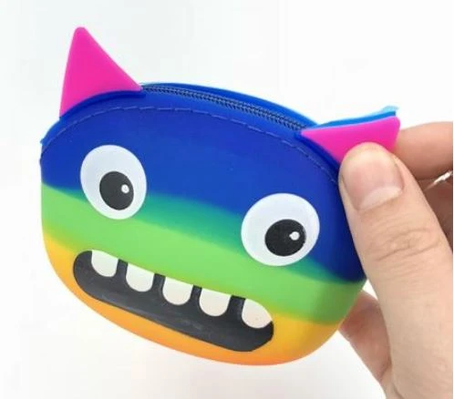 cartoon silicone purse