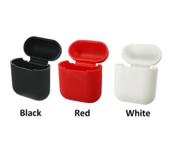 Caixa de armazenamento genérico para fone de ouvido de silicone para airpods de proteção