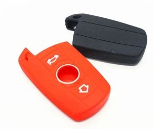 Capa de chave de carro inteligente de borracha de silicone macia