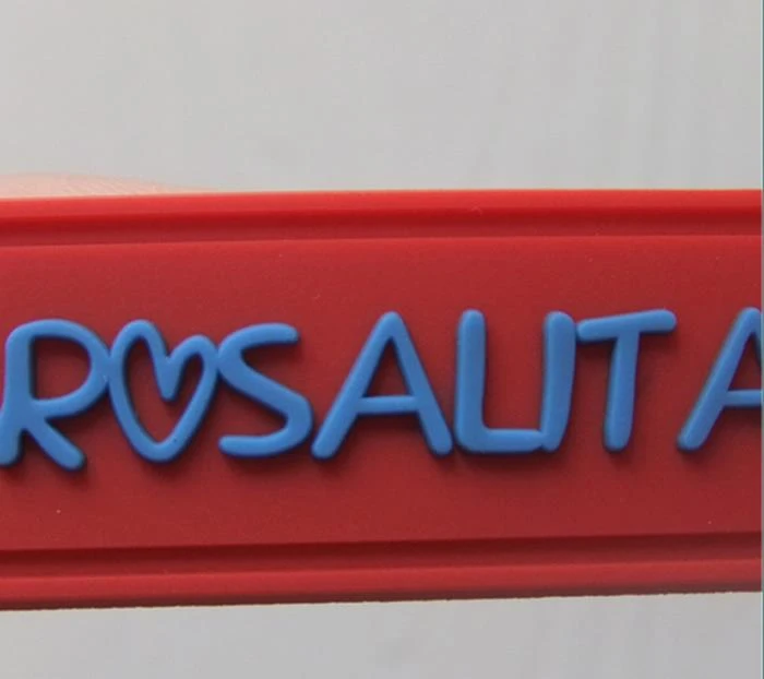 Logo Trademark Silicone Rubber Label PVC Label