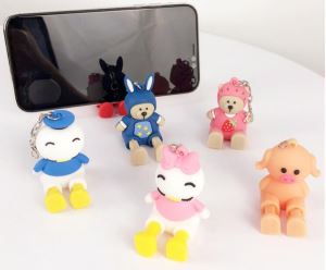 Suporte de celular soft PVC 3D Mobile Holder