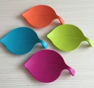 Folhas Formam Mangas/Tampas da Xícara de Café de Silicone