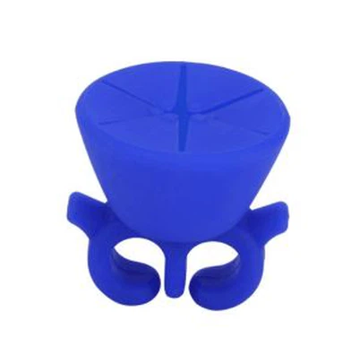 Manga da garrafa de silicone do porta-mamadeira de polonês