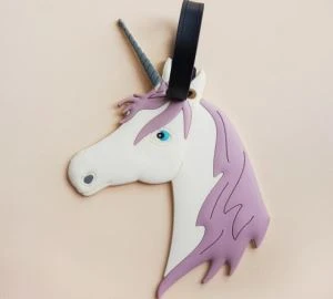 Etiquetas de bagagem de viagem de borracha de borracha de PVC personalizadas do fabricante OEM