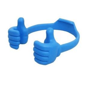 Suporte de suporte de aperto do telefone de silicone polegar acessórios móveis