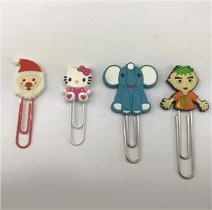 Marcador Fashion 3D Soft PVC Silicone, Marcador de Lembrança de Natal
