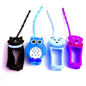 Suportes desinfetante de mãos de silicone OEM 30ml