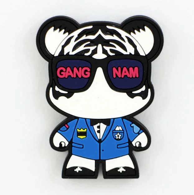 Tourist Souvenir 3d Logo Pvc Rubber Fridge Magnets