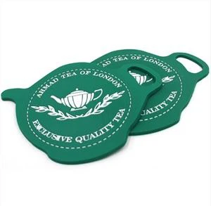 Criativo 3D PVC porta-copos Slicone Cup Pad Tapetes de cerveja