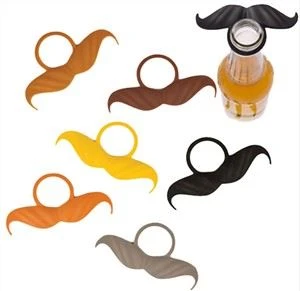 Bebedor Acessório Vinho Vinho Marcador de Barba Forma Marcadores de Silicone