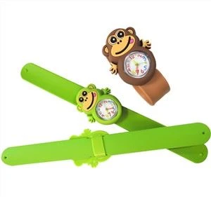 Novo relógio de silicone dos desenhos animados da moda - relógio de pulso infantil